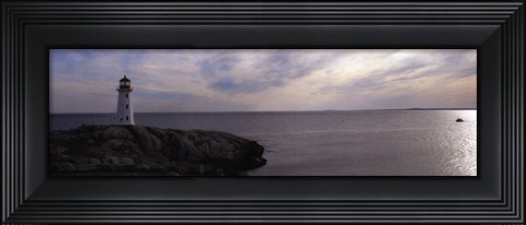 Framed Lightouse I - mini Print