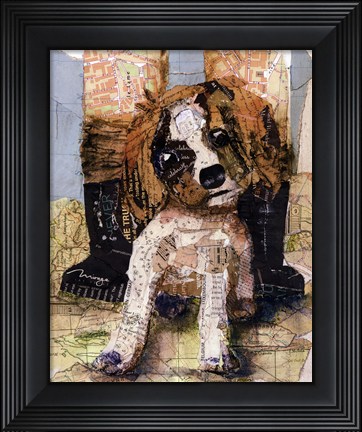 Framed Sheila - mini Print