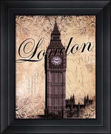 Framed London Print