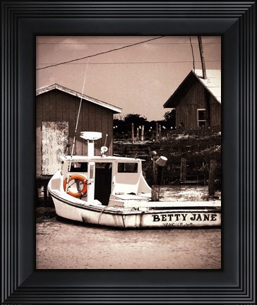 Framed Crab Shack 2 Print