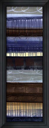 Framed Blue Moon Panel I Print