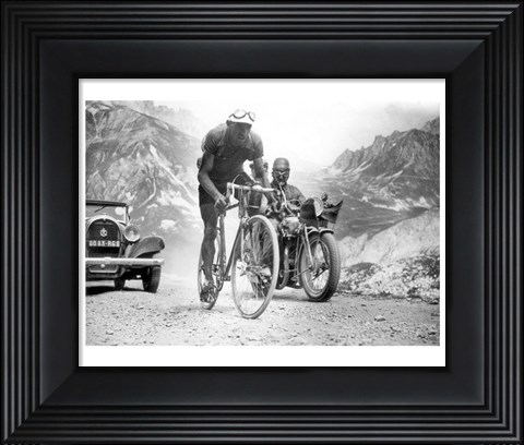 Framed Federico Ezquerra  Tour de France 1934 Print