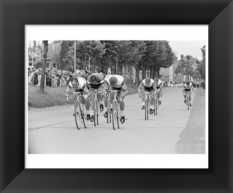 Framed Tour de france 1966 Print