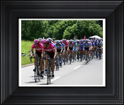 Framed Tour de France 2005 Print