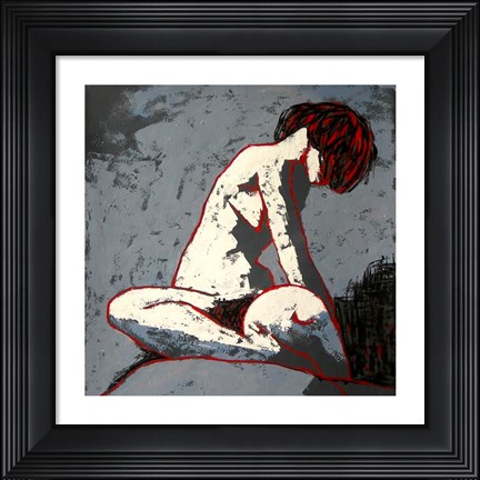 Framed Figure Study Print