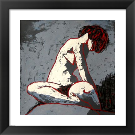 Framed Figure Study Print