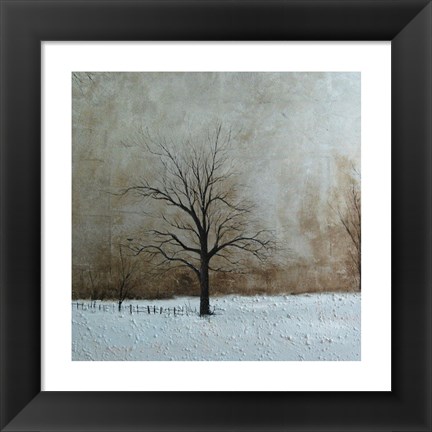 Framed Tree Landscape Print