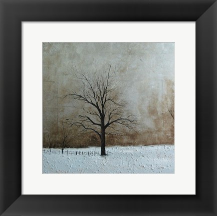 Framed Tree Landscape Print