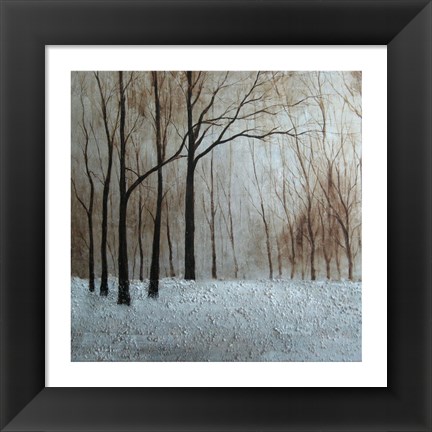 Framed Forest Landscape Print