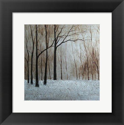 Framed Forest Landscape Print