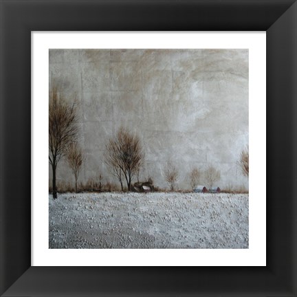 Framed Field Landscape Print