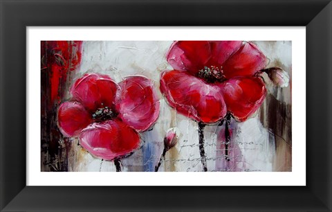 Framed Poppy Print