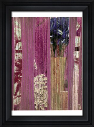 Framed White Wash II Print