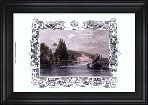 Framed Bisham Abbey Print