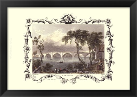 Framed Kew Bridge Print