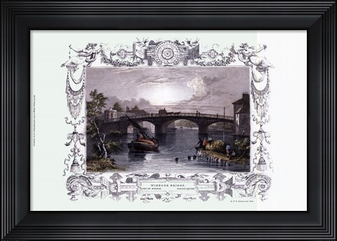 Framed Windsor Bridge Print