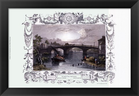 Framed Windsor Bridge Print
