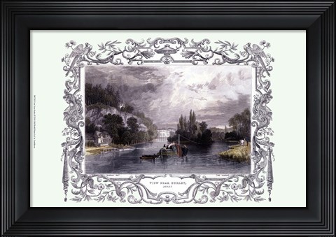 Framed View Near Hurley Print