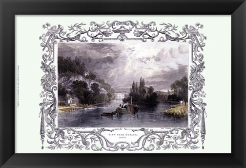 Framed View Near Hurley Print
