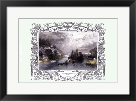 Framed View Near Hurley Print