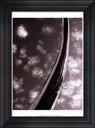 Framed Sky Sculpture II Print
