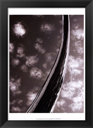 Framed Sky Sculpture II Print