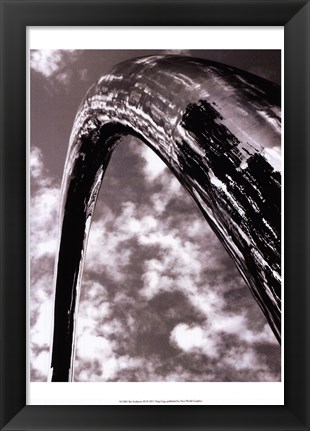 Framed Sky Sculpture III Print