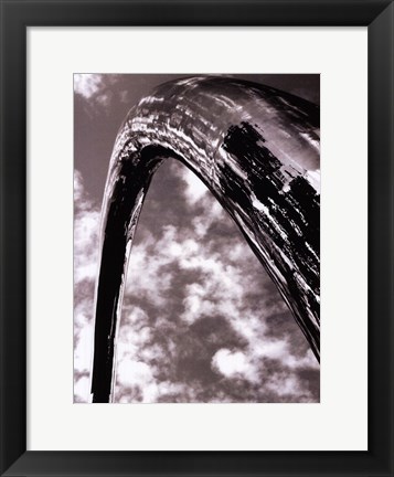 Framed Sky Sculpture III Print