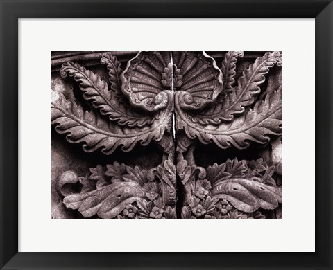 Framed Stone Carving VIII Print