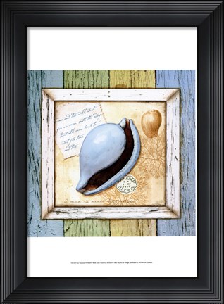 Framed Sea Treasures IV Print
