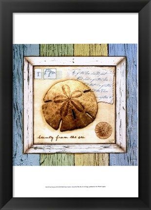 Framed Sea Treasures XI Print