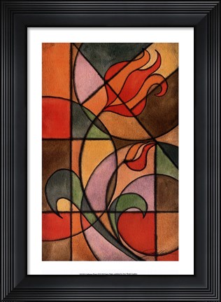 Framed Craftsman Flower II Print