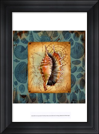 Framed Seaside Gifts IV Print