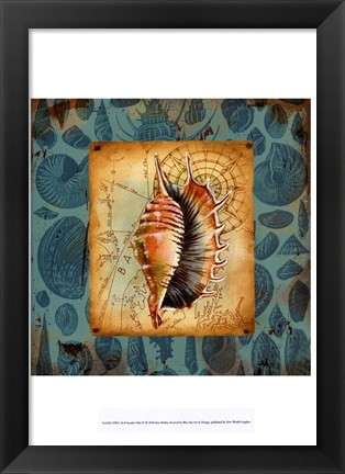 Framed Seaside Gifts IV Print