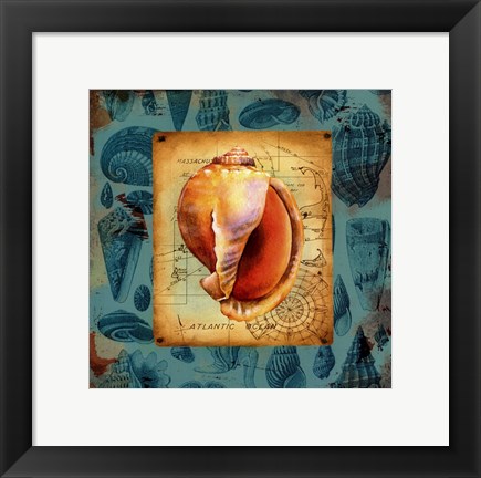 Framed Seaside Gifts II Print