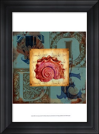 Framed Sand and Surf IV Print