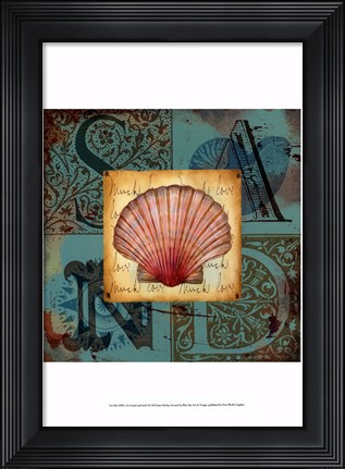 Framed Sand and Surf I Print