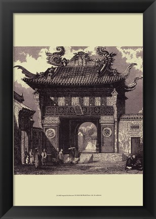 Framed Imperial Architecture I Print