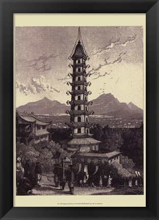 Framed Imperial Architecture II Print