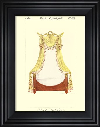 Framed Antique Drapery II Print