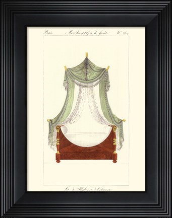 Framed Antique Drapery I Print