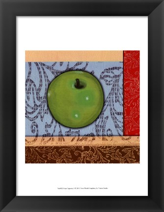 Framed Fruit Tapestry I Print