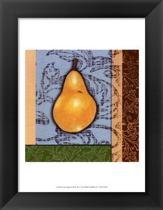 Framed Fruit Tapestry III Print