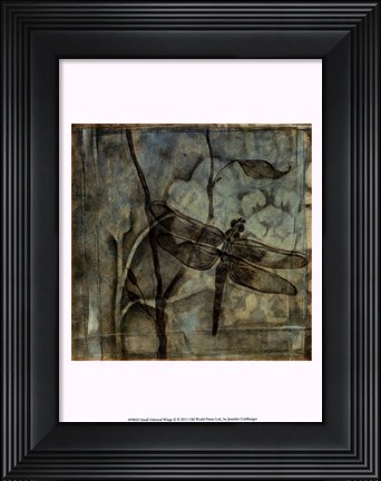 Framed Small Ethereal Wings II Print