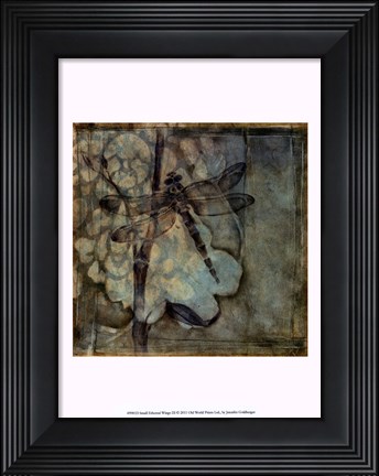 Framed Small Ethereal Wings III Print