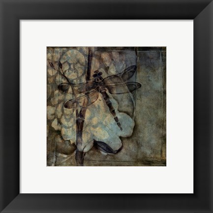 Framed Small Ethereal Wings III Print