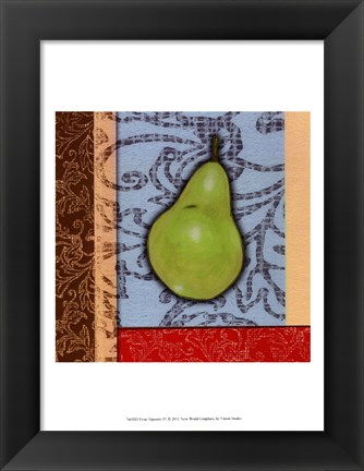 Framed Fruit Tapestry IV Print