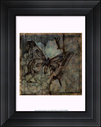 Framed Small Ethereal Wings IV Print