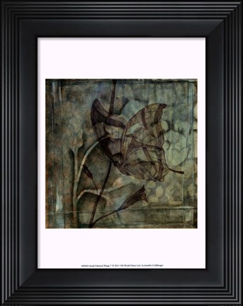 Framed Small Ethereal Wings V Print