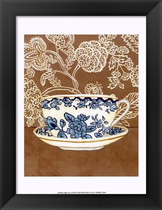 Framed High Tea I Print